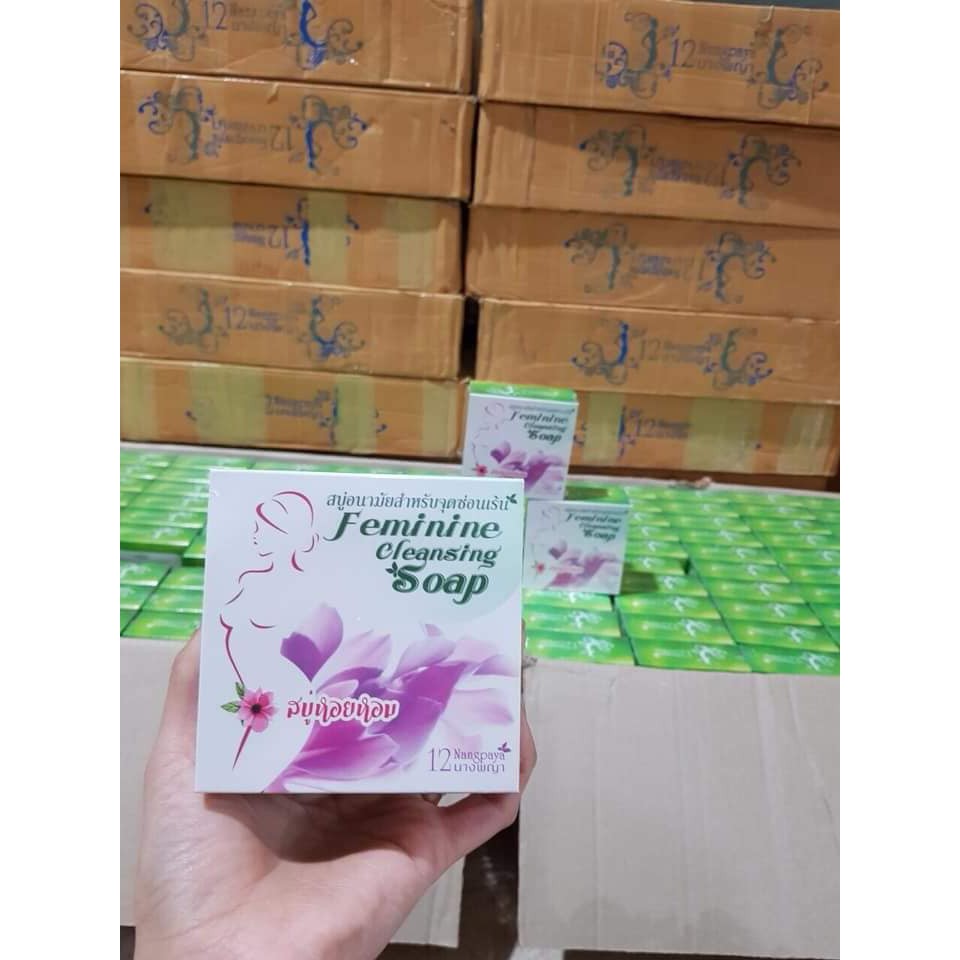 Soap vệ sinh feminine Thái Lan sáp làm hồng khử mùi