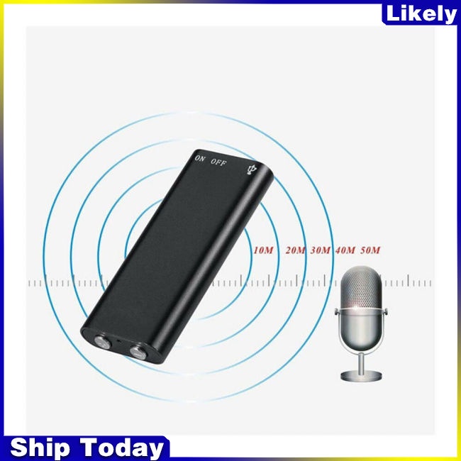 Máy Ghi Âm Mini 96 Giờ 8GB Chuyên Dụng