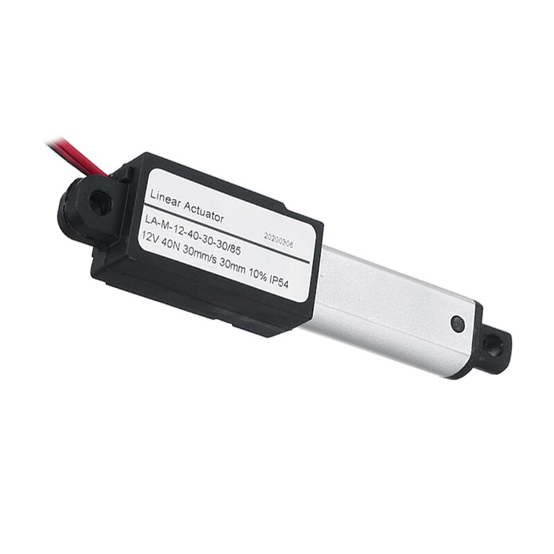 Thiết Bị Truyền Động Tuyến Tính 1500N 30mm DC 12V 30mm/s 15mm/s 9.5mm/s Bằng Hợp Kim Nhôm