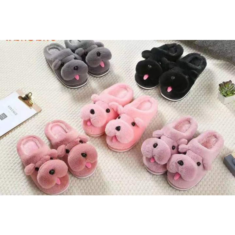 Dép lông mang trong nhà