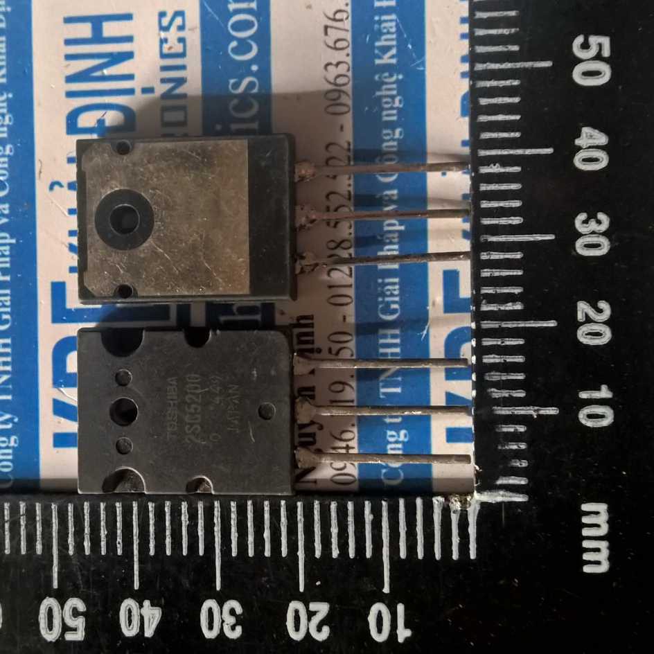 1 con 2SC5200 C5200 NPN 15A 230V TO-3P (CẶP VỚI 2SA1943) kde1569