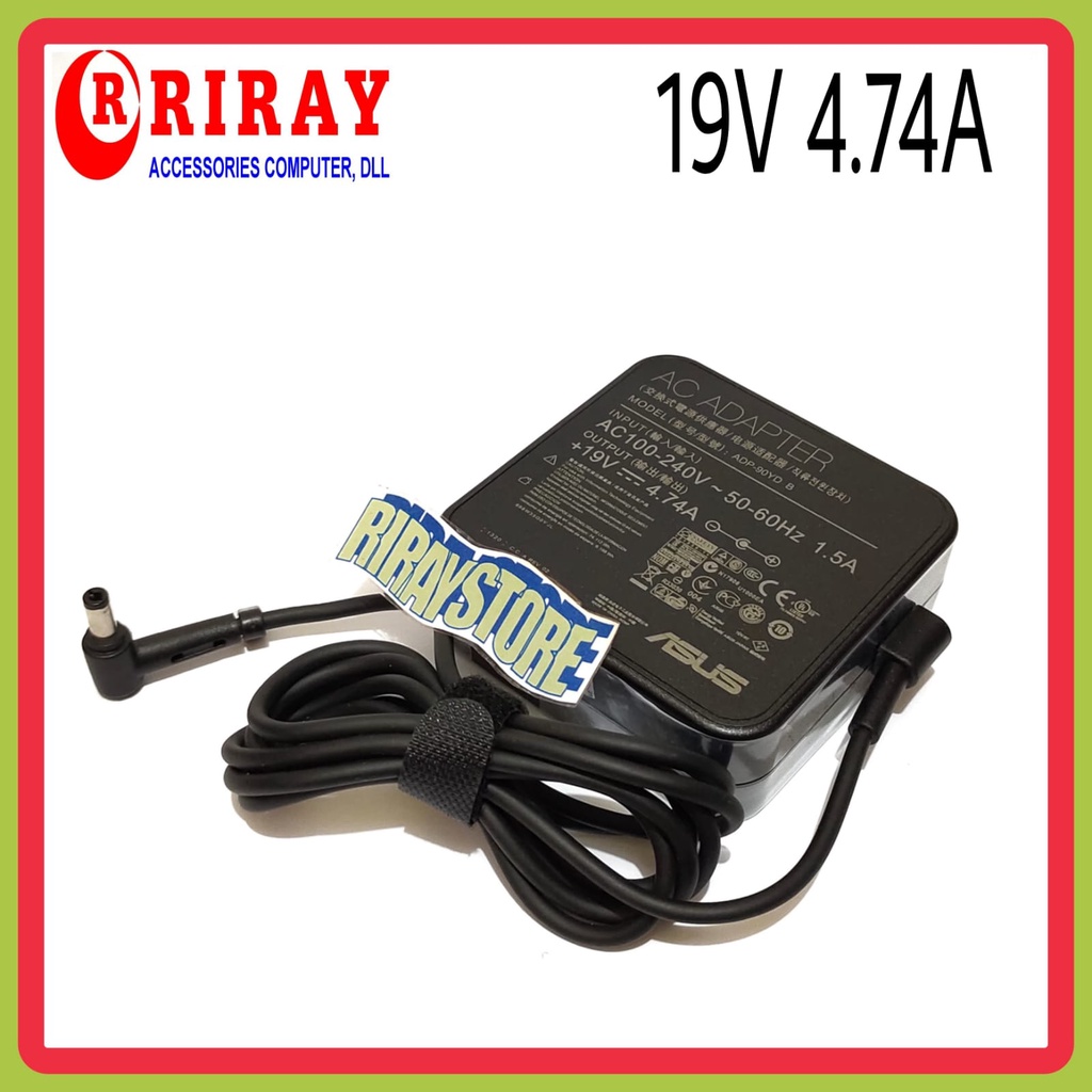 Bộ Sạc Laptop Asus X53E X550 X550C X550CA X550Z N53S N550 N56V N56VJ N56J N56VZ 19V 4.74A Chất Lượng Cao