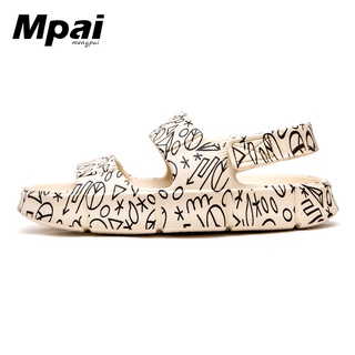 Dép Sandal Đế Dày Mềm Mại In Họa Tiết Graffiti Thời Trang Mùa Hè Cho Cặp Đôi