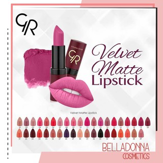 Son Lì Lâu Phai Golden Rose Velvet Matte Lipstick 4.2g