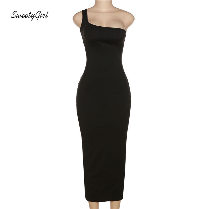 Đầm Maxi Không Tay Màu Trơn Thời Trang 2022 Quyến Rũ Cho Nữ