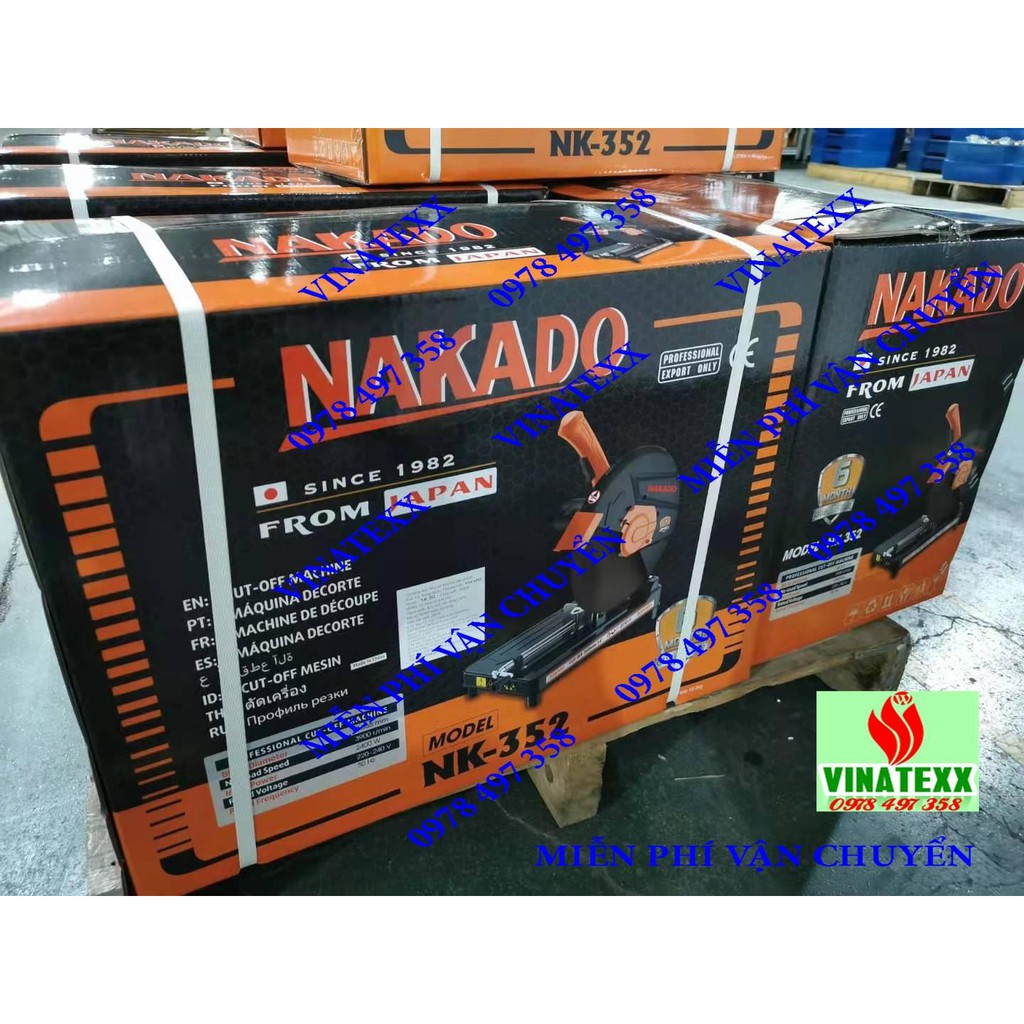 Máy cắt sắt công nghệ nhật Nakado, bền tiện dụng