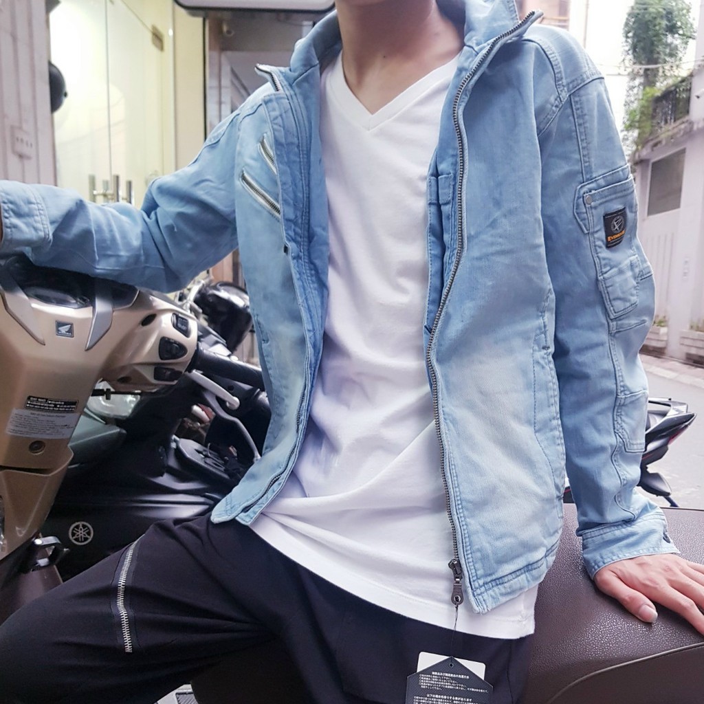 Áo khoác Jeans nam, khoác bò nam xuất Nhật dư xịn | BigBuy360 - bigbuy360.vn