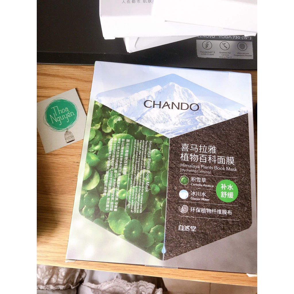Hộp mặt nạ dưỡng da Chando