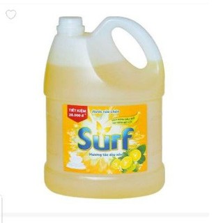 Nước rửa chén Surf hương tắc 4kg
