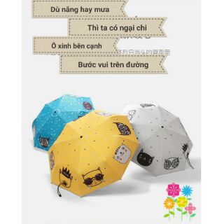 DÙ Ô CHỐNG TIA UV DỄ THƯƠNG