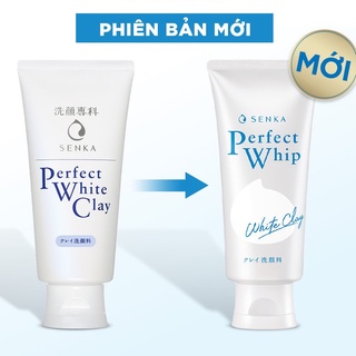 Sữa Rửa Mặt Senka Perfect White Clay 120ml
