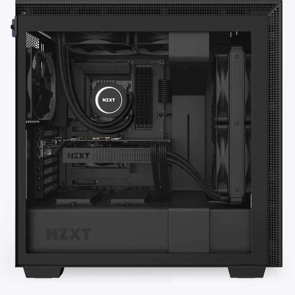 Vỏ Case Máy Tính NZXT H710 Màu Đen Sần