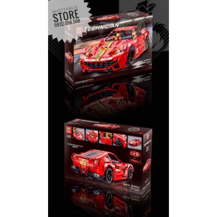 Lego 18K Super K100 Lắp Ráp Siêu Xe Ferrari F12