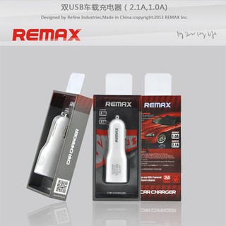 Tẩu sạc điện thoại remax 2 cổng dùng trên xe hơi, oto