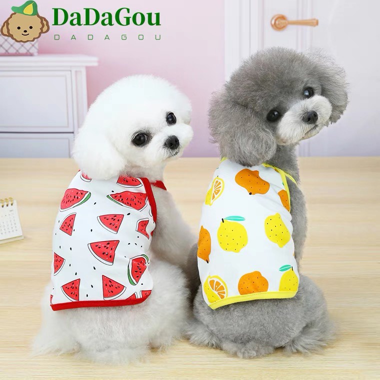 [TẶNG CHUÔNG ] áo 2 dây summer nhiều mẫu cho chó mèo