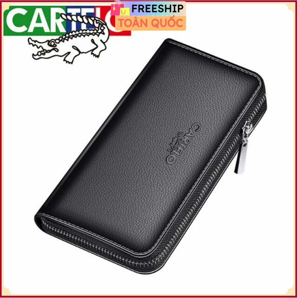 Ví Nam, Ví Dài Nam, Nữ cầm tay hàng hiệu cao cấp, Ví nam dài đẹp đựng tiền cầm tay nhiều ngăn thời trang cao cấp GG-1000