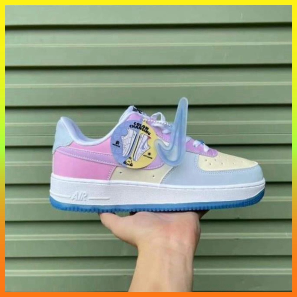 [Ảnh+Video thật][Full bill +box]Giày thể thao AF1 đổi màu UV cao cấp, Giày sneaker nữ air force đổi màu cực cá tính 2022 | BigBuy360 - bigbuy360.vn