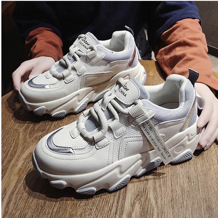 Giày Thể Thao Nữ 𝙎𝙣𝙚𝙖𝙠𝙚𝙧 Ulzzang Phản Quang Đế 𝘾𝙖𝙤 𝙈ẫ𝙪 𝙈ớ𝙞 2020 𝘾𝙖𝙢𝙨𝙩𝙤𝙧𝙚 | BigBuy360 - bigbuy360.vn