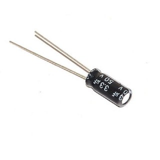 10 Tụ Hóa 3.3uF 50V 3.3uF/50V (10pcs/gói)
