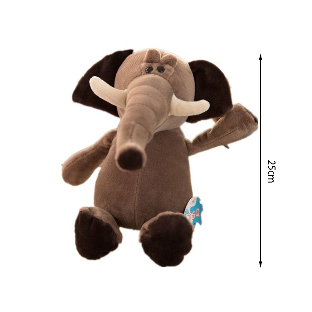 Đồ chơi nhồi bông hình động vật mềm mại dễ thương cho trẻ