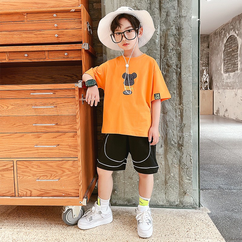 Set đồ bé trai 15-45kg, đồ bộ bé trai 4-15 tuổi mẫu ulca phong cách cá tính,vải mềm thấm hút mồ hôi cho bé vui chơi