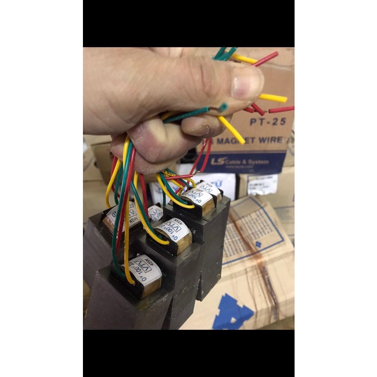 Đổi nguồn 45w 100v gắn trong thiết bị nhật 100v sang 220v