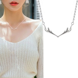 Hộp quà vòng cổ hươu đơn giản của Nhật Bản và Hàn Quốc, một con mang theo bạn chuỗi hạt đeo nữK1