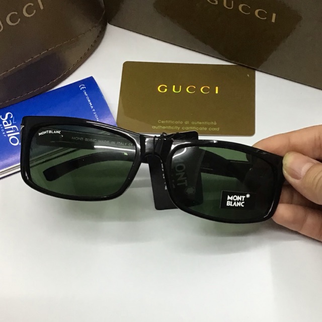 Kính mát nam mont blanc thời trang sành điệu phôm ôm mặt mắt thuỷ tinh