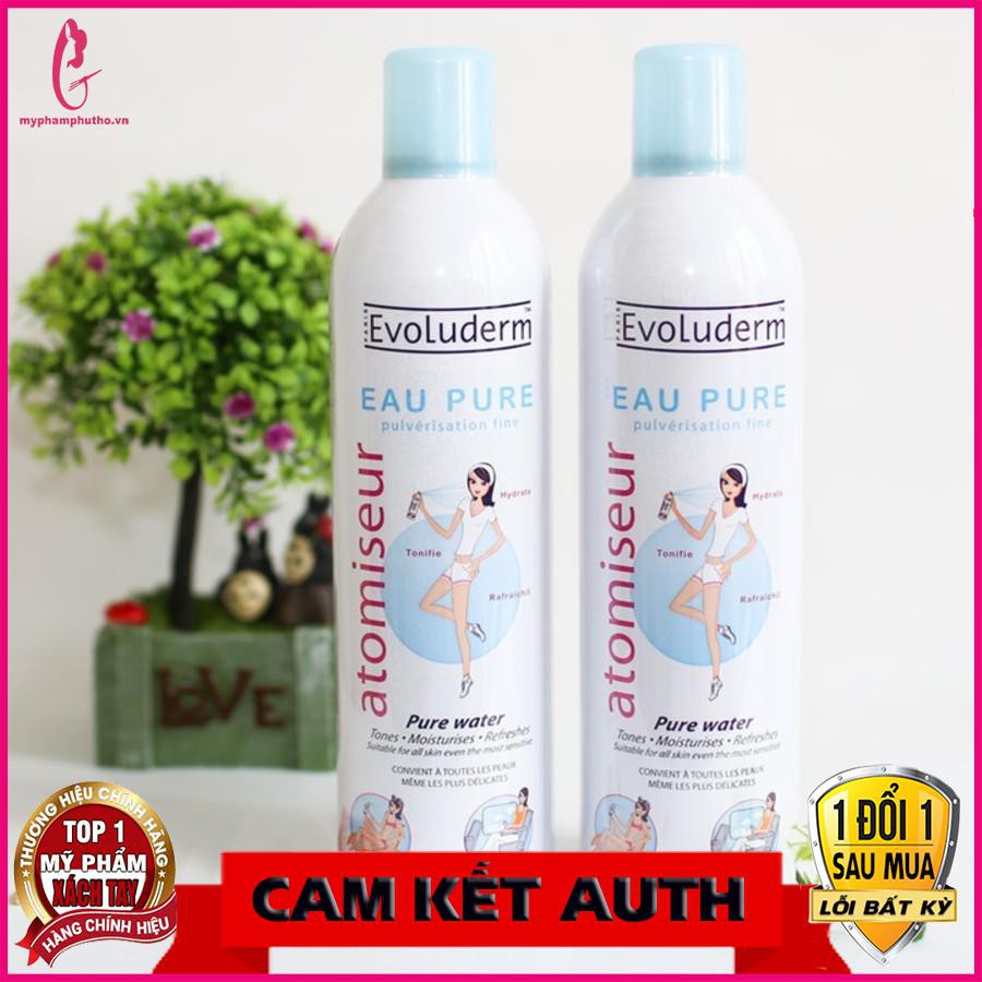 Xịt Khoáng Evoluderm Pháp 150ml - 400ml (Hóa đơn đỏ) [ AUTH ]