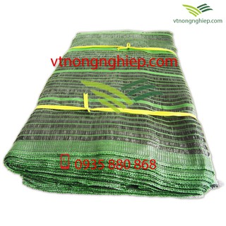 10m2 lưới che nắng đen chỉ xanh 50% ánh sáng Việt Nam (2m x 5m)
