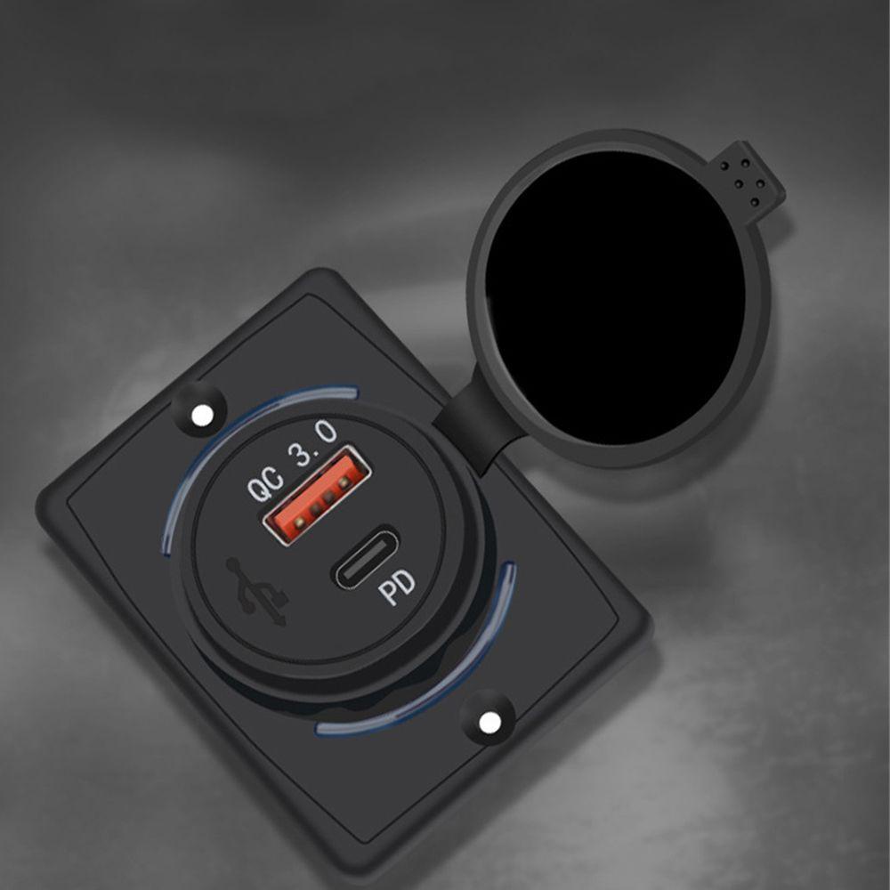 Củ Sạc Nhanh QC 3.0 12V / 24V Chống Thấm Nước Cho Xe Hơi