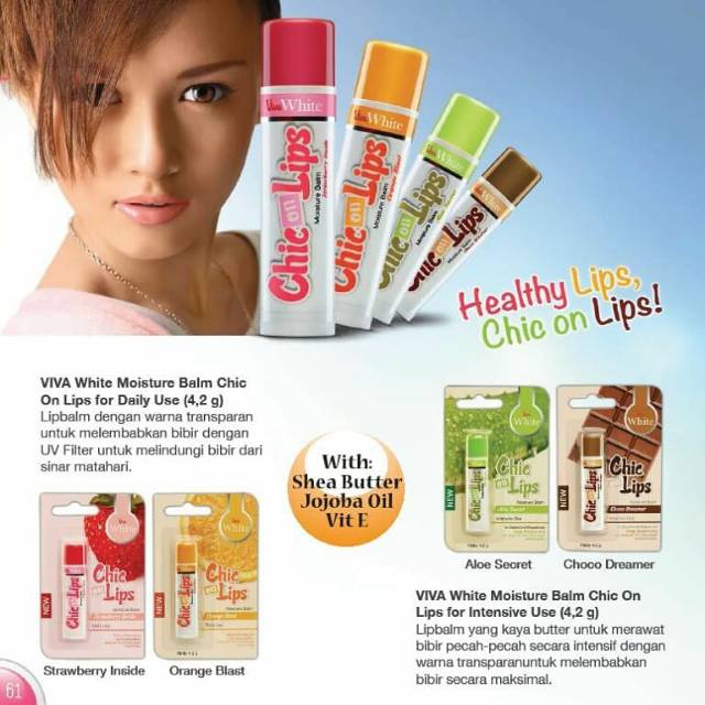Viva (hàng Mới Về) Son Dưỡng Môi Chiết Xuất Dầu Jojoba Dưỡng Ẩm Chống Tia Uv 4.2g | BigBuy360 - bigbuy360.vn