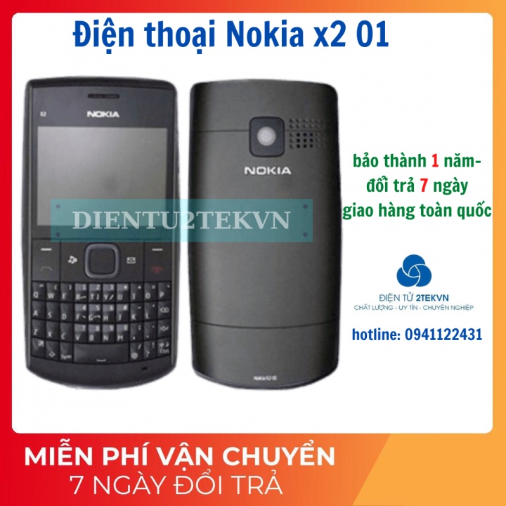 ĐIỆN THOẠI NOKIA X2 01 CHÍNH HÃNG