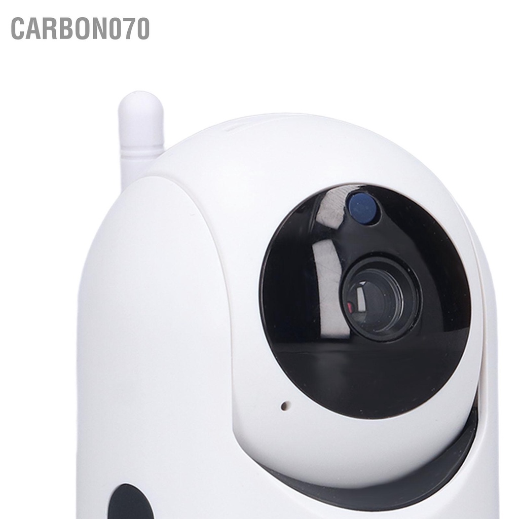 [Hàng HOT] Camera Wifi Xoay 360 Độ Quay Ban Đêm 1080P 100-240V Màu Trắng giám sát gia đình, văn phòng【Carbon070】
