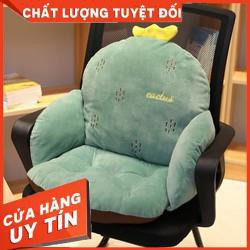 [XẢ KHO+FREE SHIP] Đệm thay ghế ngồi sàn, đêm bông tựa lưng - lót vừa ghế trên văn phòng