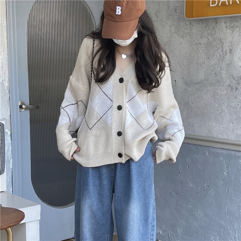 [Mã 2611THTRANG100K hoàn 10% xu đơn 99K] [SALE] ÁO CARDIGAN LEN TRÁM ULZZANG (video) | WebRaoVat - webraovat.net.vn