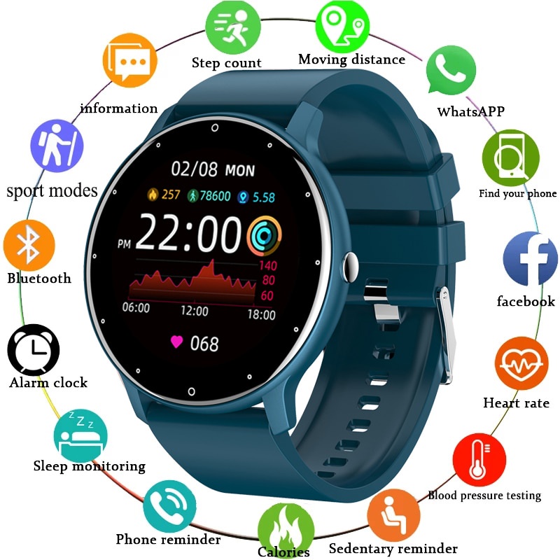 Đồng Hồ Thông Minh Garmin Theo Dõi Nhịp Tim Dành Cho Nam Và Nữ