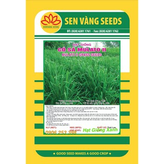 Hạt giống Cỏ chăn nuôi Mulato 2 Gói 100Gr
