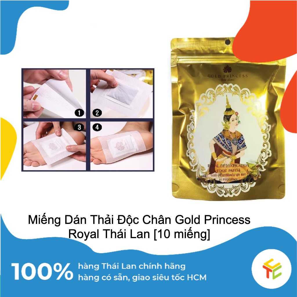 Miếng dán thải độc qua bàn chân Thái Lan