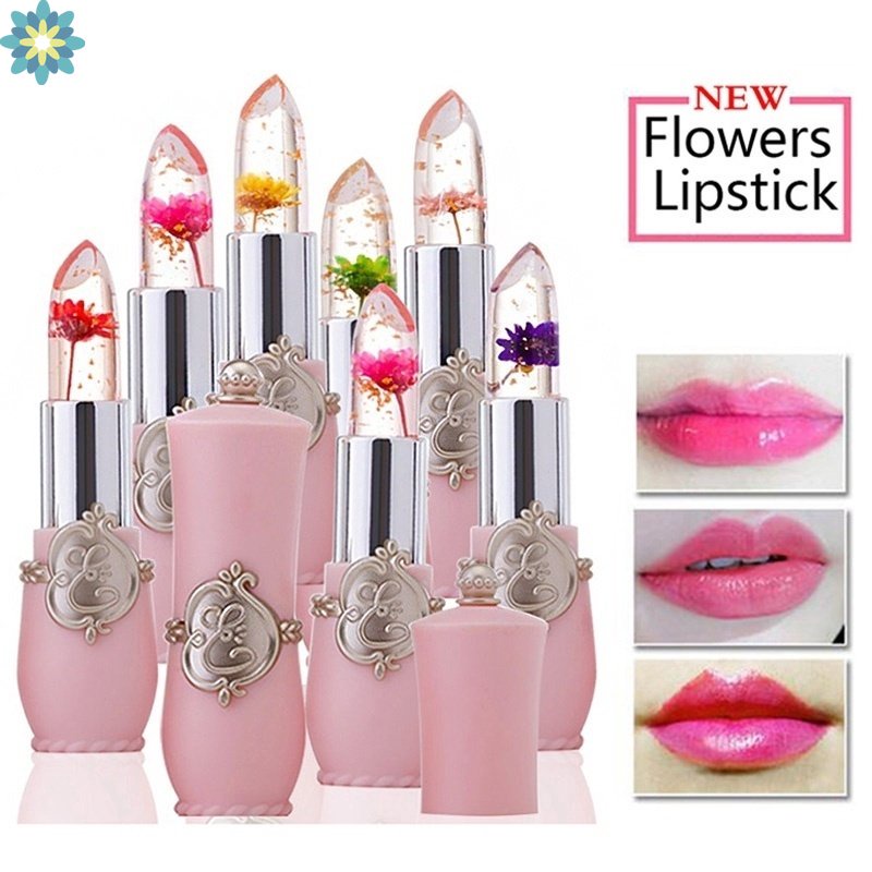 Son Thạch Ướp Hoa Dưỡng Ẩm Lâu Trôi Thay Đổi Màu Sắc Theo Nhiệt Độ