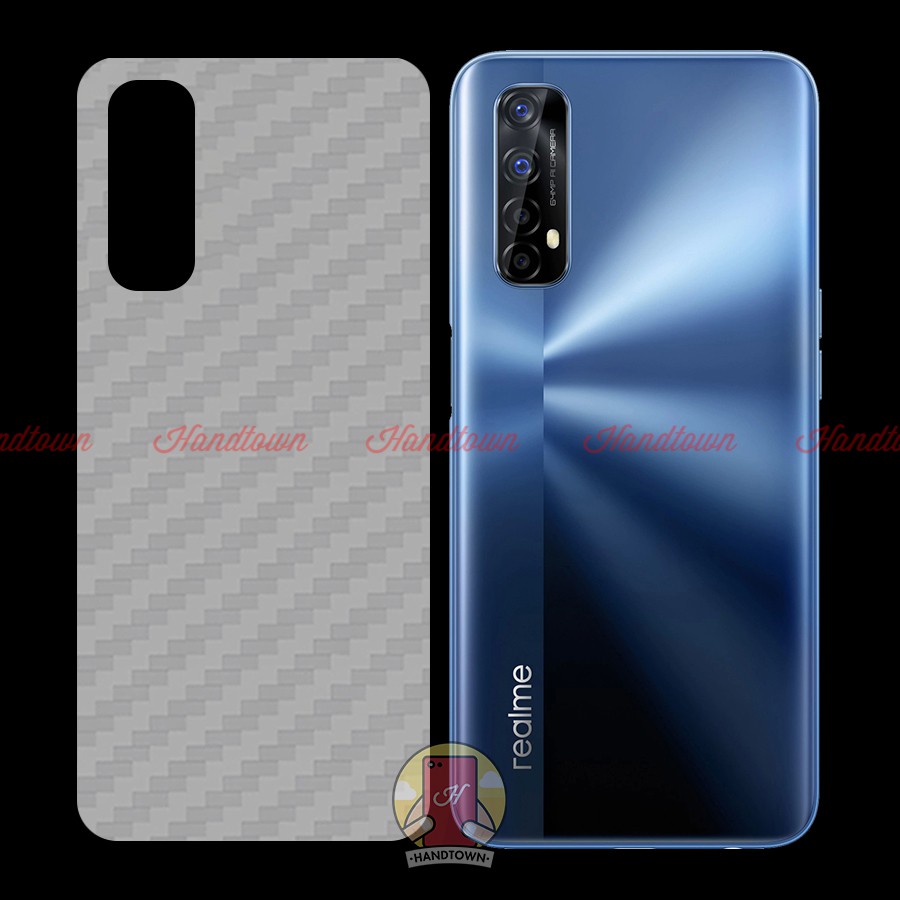 Miếng dán lưng cacbon Realme 7 / 7i / 7S / 7 Pro