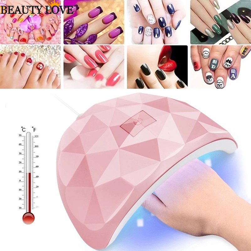 Đèn Sấy Khô Móng Tay Bằng Tia UV Giao Diện USB 2 Kiểu Tùy Chọn Chuyên Dụng Cho Tất Cả Các Gel /