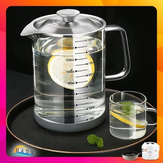 Bình lọc dầu ăn thủy tinh chịu nhiệt inox 304 1000ml 1500ml cao cấp đạt chất lượng đức ssgp