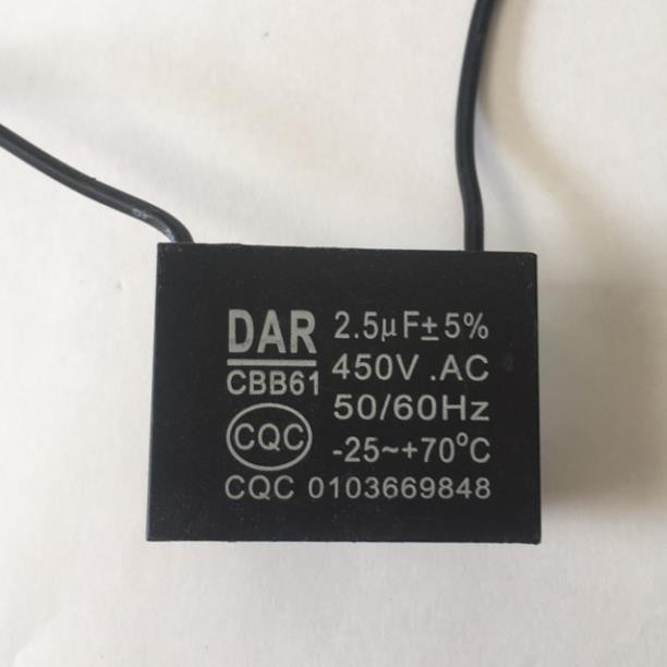 Tụ quạt trần 2,5 Uf