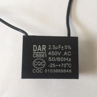 Tụ quạt trần 2,5 uf