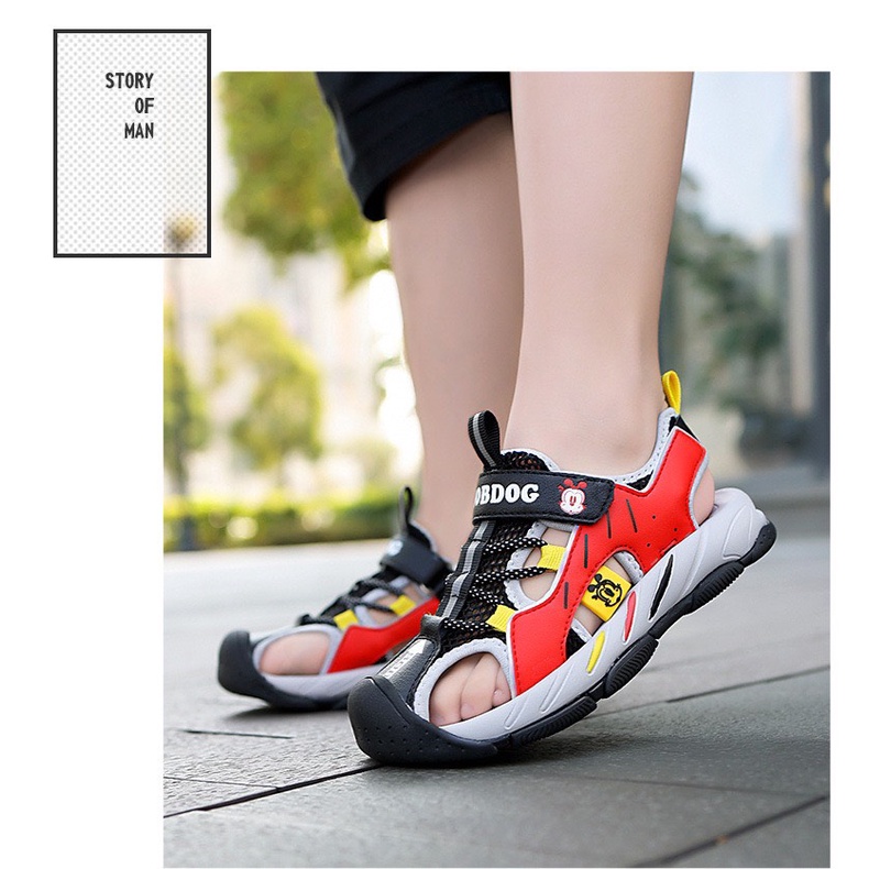 Sandal bít mũi FASHION cho bé trai, mẫu mới 2022 - Hàng Quảng Châu Cao Cấp (161)
