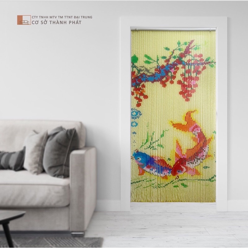 Màn hạt nhựa mẫu cá chép, cá hoa sen Thành Phát