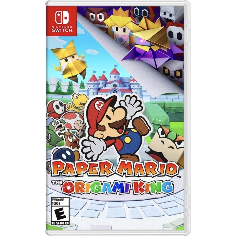 Thẻ Game Nintendo Switch : Super Paper Mario The Origami King Likenew