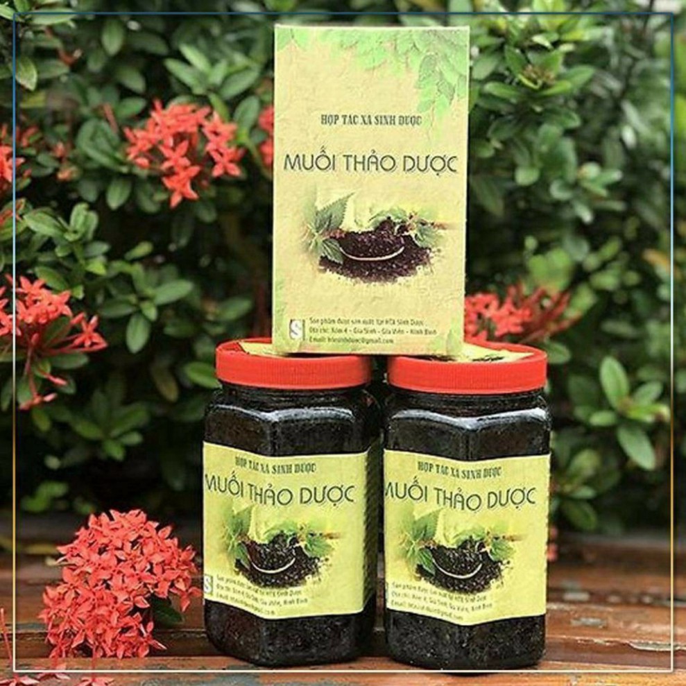 Muối Ngâm Chân Thảo Dược  Organic100% Thiên Nhiên Muối  Thảo Dược Ngâm Chân 550g Hàng Chính Hãng Sinh Dược- Tuancase