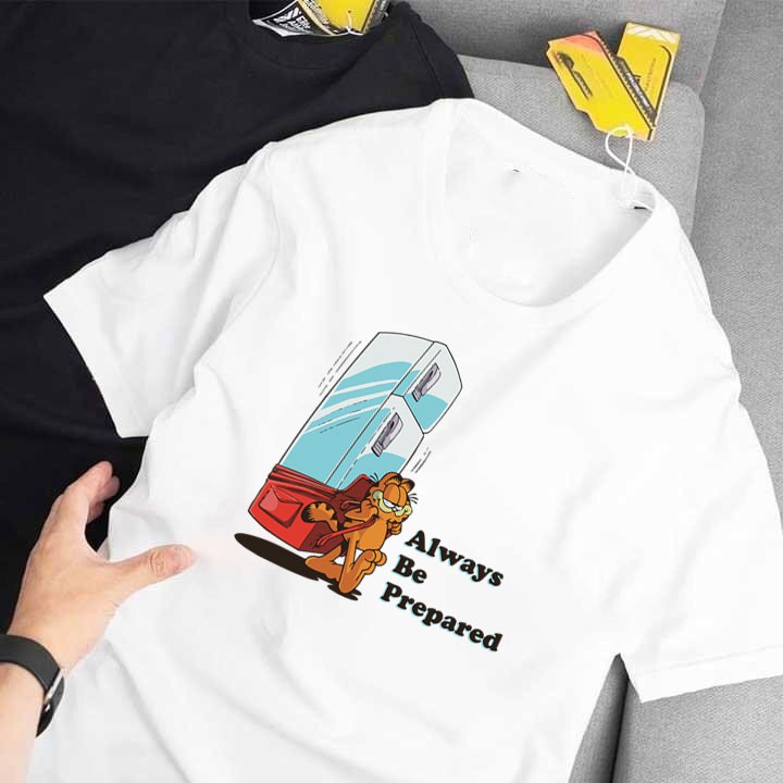 ÁO THUN FORM RỘNG MÈO GARFIELD IN HÌNH DỄ THƯƠNG GIÁ RẺ CỰC SHOCK CÓ SIZE TRẺ EM - 15